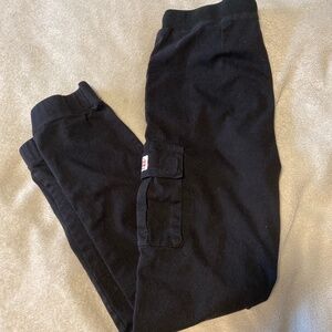 Levi’s Slip on black Cargo jogger XL 14/16 years